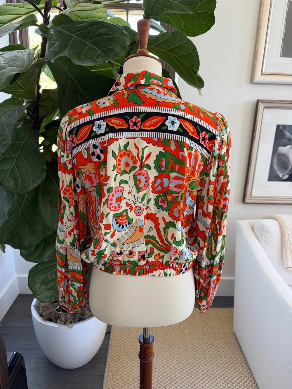 BA&SH Martha Shirt, size 1 Small - Picture 3 of 7